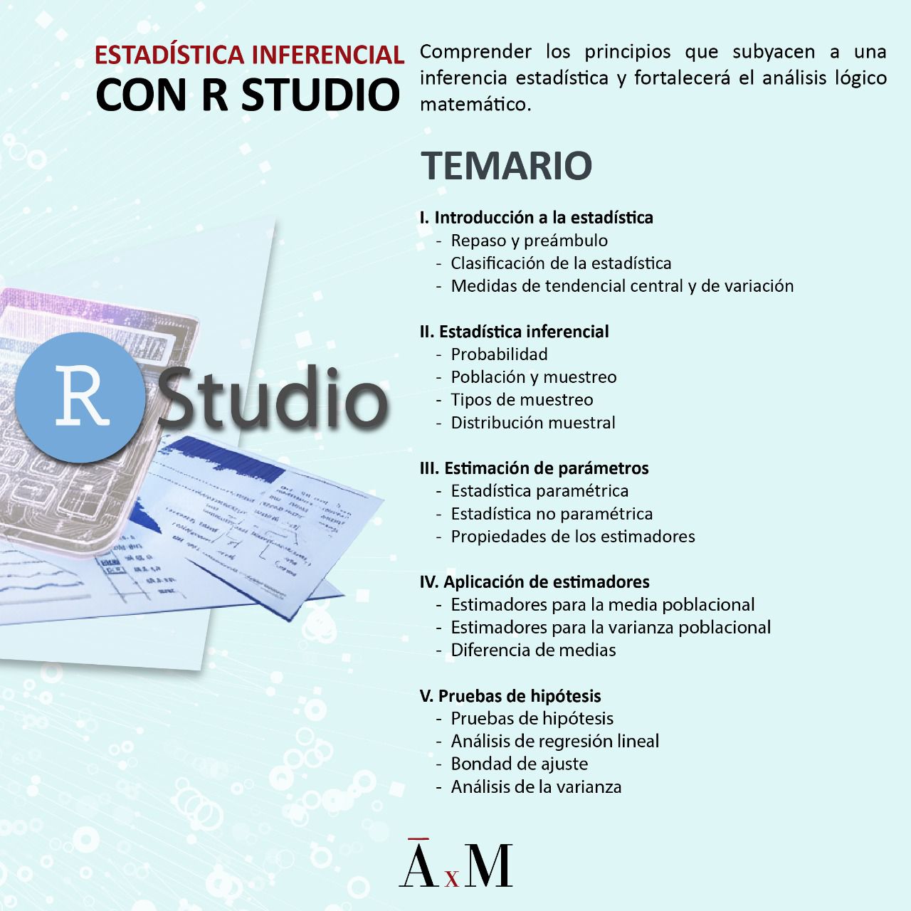 Estadística inferencial con Rstudio - Curso grabado