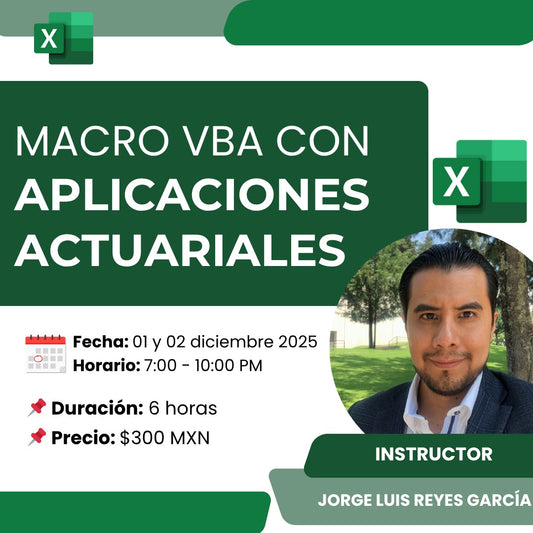 Macro VBA con Aplicaciones Actuariales